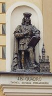 Poznan city market sculpture