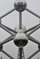 Atomium in Belgium, brussels