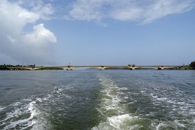 Bridge Estuary River Kali