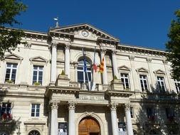 town hall of Avignon