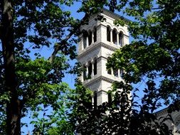 Picture of the Church Tower in Zurich