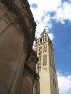 Giralda - tourist attraction, symbol of Seville
