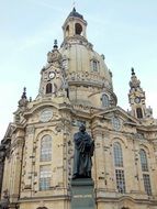 Frauenkirche is a church in Dresden in Germany