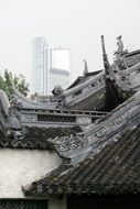 The Roof Of A Skyscraper Chinese Ornament