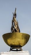 Monument Flame Cyprus Paralimni