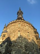 Aachen Town Hall at the sunlight