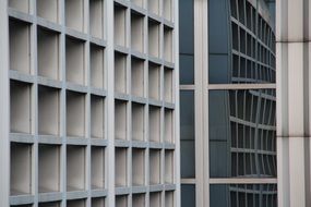 architectural building with windows