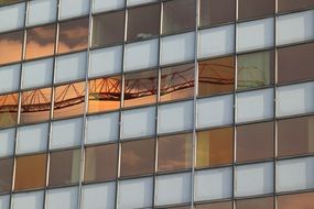 Belgium Antwerp building reflections