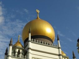 unusual sultan mosque, Singapore, kampong glam