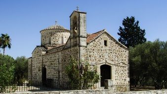 ancient church of 12th century in Ayia Marina