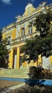 yellow Building Monument
