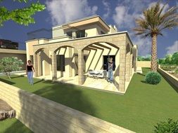 residence render design