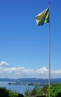 distant view of lake constance
