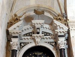 interior of the Trogil cathedral