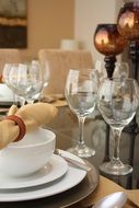 Glass in Dining Room