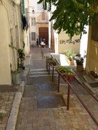 alley in the old town of Marseille