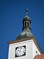 Church Tower-Bell Tower With Clock