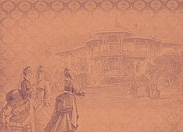 Background Old Fashioned drawing