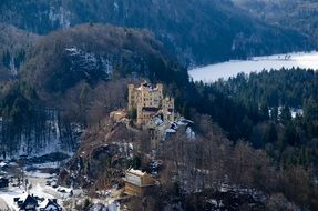 Germany winter castle