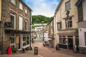city street in england