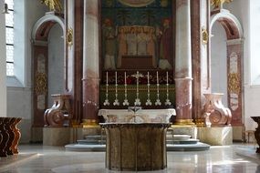 Beuron Church Monastery Maria icon