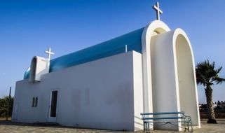 modern orthodox church in Ayia Triada
