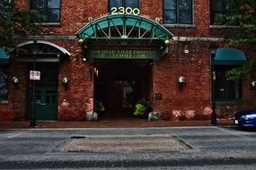 building facade in Richmond, United States