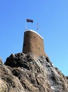 fort on the rock