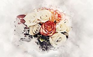 Flowers Background Wallpaper Art