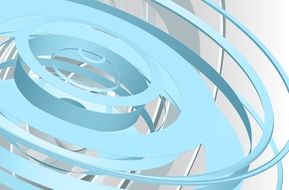 Circles Circle 3D Wallpaper 3D