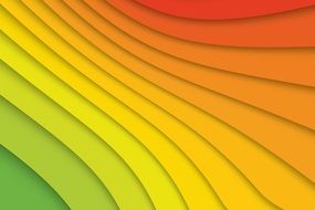 pattern in the form of multi-colored lines