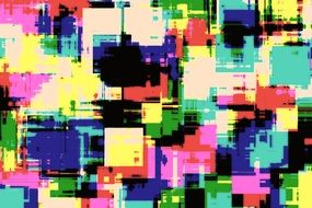 abstract background with colorful patterns
