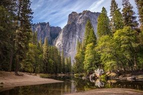 Nature Background Mountian