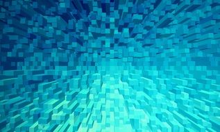 Background Blu Shapes Extrude