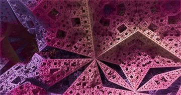 purple fractal pattern
