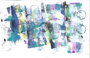 Background Color Circle Pattern