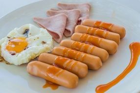 Breakfast Food Egg White Bread