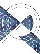 Design Abstract Blue Pattern