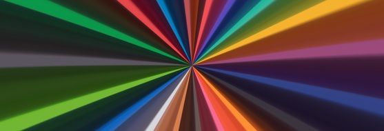 abstract movement of colorful lights as background