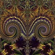 Abstract Fractal Pattern Artwork