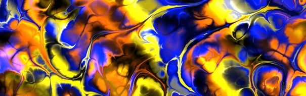 Banner Header Fractal Texture