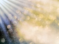 Ray Light Bokeh Texture
