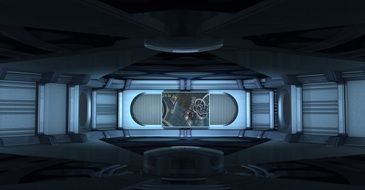 Spaceship Interior Stage Design