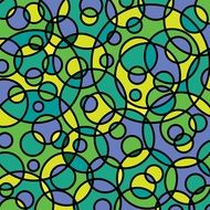 Clipart of background with green, yellow and purple pattern