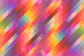 blurred colorful background with geometric shapes