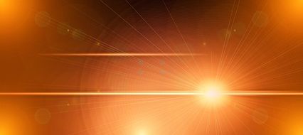 orange spotlight