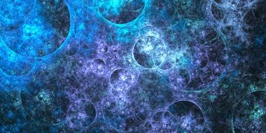 Background Texture Blue Bubble