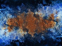 Texture Blue Plaster