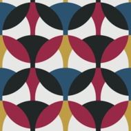 geometric retro texture