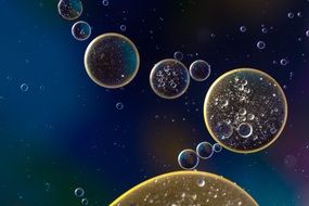 Oil In Water Oil Eye Liquid